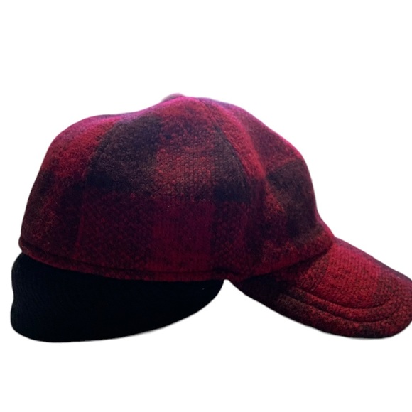 Barney's New York Black Wool Cashmere Driving Hat - Picture 5 of 11